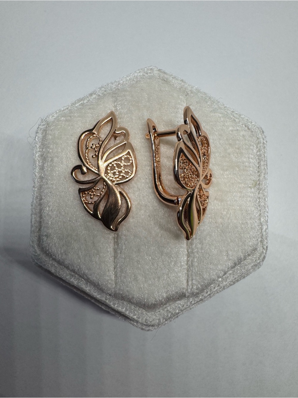 Vintage 14K 585 Rolled Gold Earrings | Not Solid Gold
